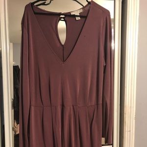 Pink romper forever 21